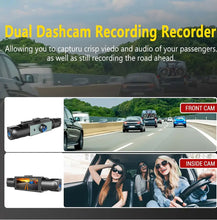 Load image into Gallery viewer, 4-Lens HD 1080P Dash Cam with 3.16-Inch Screen 4-Way Recording Rear View Camera Car Accessories-Y101