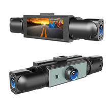 Load image into Gallery viewer, 4-Lens HD 1080P Dash Cam with 3.16-Inch Screen 4-Way Recording Rear View Camera Car Accessories-Y101