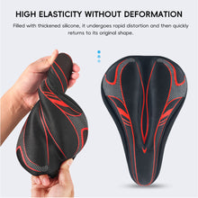 Load image into Gallery viewer, Mountain Bike Seat Cover Shock-Absorbing And Breathable Silicone Sponge Seat Cover Universal Bicycle Saddle Pad Cycling Accessories
