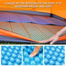 Load image into Gallery viewer, 183*60*2CM Portable Foldable Egg Crate Mat XPE Thermal Insulation Moisture-Proof Seat Cushion For Outdoor Camping Beach Yoga
