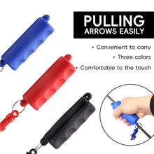 Load image into Gallery viewer, 1PC Portable Silicone Arrow Puller With Carabiner Anti-Slip Tear-Resistant For Recurve and Compound Bows Universal Arrow Remover Tool