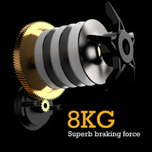 Load image into Gallery viewer, Lure Baitcasting Reel Magnetic Brake Anti-Backlash System Long Cast Full Metal Spool Water Drop Reel Fishing Tackle Accessories-AK2000