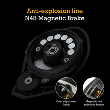 Load image into Gallery viewer, Lure Baitcasting Reel Magnetic Brake Anti-Backlash System Long Cast Full Metal Spool Water Drop Reel Fishing Tackle Accessories-AK2000