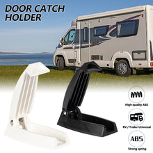Load image into Gallery viewer, Motorhome Caravan Door Catch Holder Latch For Truck Van Travel Baggage Rv Camper Accessories Trailer White ABS Auto Styling