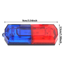 Load image into Gallery viewer, LED Shoulder Night Safety Warning Light Shoulder Clip Light Sanitation Worker Patrol Alarm Flash Signal Strobe Red Blue Lamp