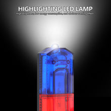 Load image into Gallery viewer, LED Shoulder Night Safety Warning Light Shoulder Clip Light Sanitation Worker Patrol Alarm Flash Signal Strobe Red Blue Lamp