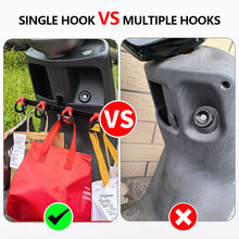 Load image into Gallery viewer, Universal Umbrella Holder Bracket for E-bike Double & Four Hooks Horizontal Bar with Anti-slip Design Hanging Accessories