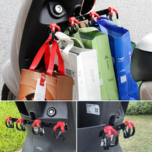 Load image into Gallery viewer, Universal Umbrella Holder Bracket for E-bike Double & Four Hooks Horizontal Bar with Anti-slip Design Hanging Accessories