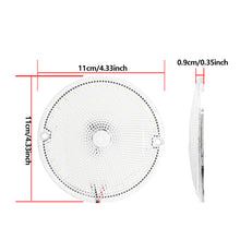 Load image into Gallery viewer, Car Truck RV 12-85V Voltage Round 60LED Interior Light Cab Reading Lamp Cargo Ceiling Carriage Lighting Vehicle Light