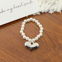 Load image into Gallery viewer, For Mini Labubu Pendant Accessories Heart Pearl Necklaces For Labubu V4 Pin for Love Series Doll Clothes Accessories
