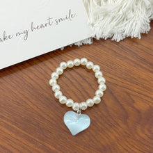 Load image into Gallery viewer, For Mini Labubu Pendant Accessories Heart Pearl Necklaces For Labubu V4 Pin for Love Series Doll Clothes Accessories