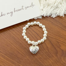 Load image into Gallery viewer, For Mini Labubu Pendant Accessories Heart Pearl Necklaces For Labubu V4 Pin for Love Series Doll Clothes Accessories