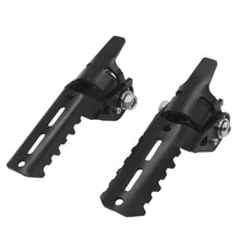 Load image into Gallery viewer, 2Pcs Folding Motorcycle Modification Front Footpeg Set for BMW R1250GS R1200GS GS ADV Adventure LC F800 GS S1000XR F750GS F850GS C400X Mount Footpeg Upgrade Accessories