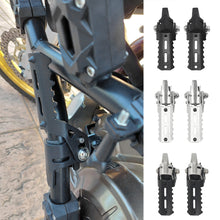 Load image into Gallery viewer, 2Pcs Folding Motorcycle Modification Front Footpeg Set for BMW R1250GS R1200GS GS ADV Adventure LC F800 GS S1000XR F750GS F850GS C400X Mount Footpeg Upgrade Accessories