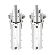 Load image into Gallery viewer, 2Pcs Folding Motorcycle Modification Front Footpeg Set for BMW R1250GS R1200GS GS ADV Adventure LC F800 GS S1000XR F750GS F850GS C400X Mount Footpeg Upgrade Accessories