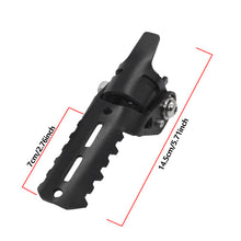 Load image into Gallery viewer, 2Pcs Folding Motorcycle Modification Front Footpeg Set for BMW R1250GS R1200GS GS ADV Adventure LC F800 GS S1000XR F750GS F850GS C400X Mount Footpeg Upgrade Accessories