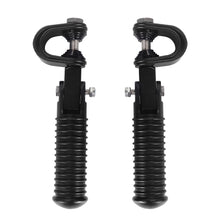Load image into Gallery viewer, Pair Universal Foldable Aluminum Alloy Motorcycle Footpeg Anti-skid Surface Press Code Bracket Foot Pedal for Bike Modification