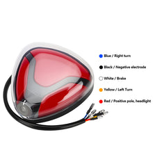 Load image into Gallery viewer, 12V LED Projection Warning Light KEEP A SAFE DISTANCE Brake Anti-Rear-End Safe Distance Ground Light For Electric Bike Motorcycle Safety