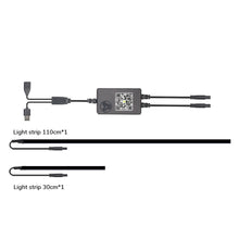 Load image into Gallery viewer, 110cm 30cm Car Ambient Lights USB APP Control Remote LED Interior RGB Symphony Atmosphere Lamp for Tesla Model 3 Y
