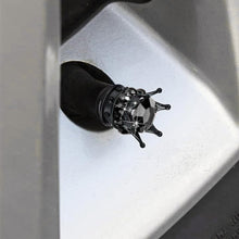 Load image into Gallery viewer, 1PC CNC M6 Motorcycle License Plate Screw Cover Shell Holes Plate Scooter Accessories Diamond Crown for Electric Motorcycle Part