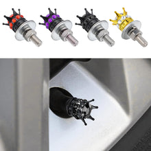Load image into Gallery viewer, 1PC CNC M6 Motorcycle License Plate Screw Cover Shell Holes Plate Scooter Accessories Diamond Crown for Electric Motorcycle Part