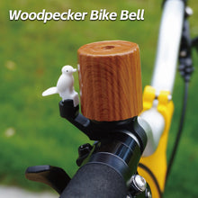 Load image into Gallery viewer, Woodpecker Bike Bell High Decibel Safety Warning Copper Bell for 22.2-28mm Handlebar Cycling Safety Accessories