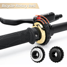 Load image into Gallery viewer, Mountain Bike Rotating Bell Pure Copper Invisible Safety Warning Horn for 22.2MM Handlebars Cycling Supplies