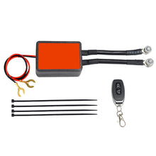 Load image into Gallery viewer, 12V 300A Car Smart Remote Battery Disconnect Switch Pure Copper Relay Cut-Off for Isolator Cars/SUVs with Wireless Remote Battery Switch