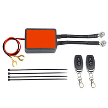 Load image into Gallery viewer, 12V 300A Car Smart Remote Battery Disconnect Switch Pure Copper Relay Cut-Off for Isolator Cars/SUVs with Wireless Remote Battery Switch