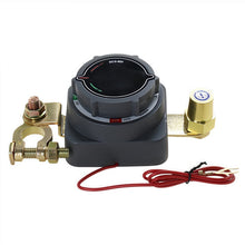 Load image into Gallery viewer, 12/24V 300A Digital Display Battery Disconnect Switch High Current Rotary Knob for Car Truck Yacht Power Protection Safety Cut Off Device