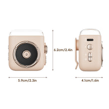 Load image into Gallery viewer, Magnetic Wireless Bluetooth Speaker Sleep Night Light with Back Clip Retro Desktop Clock