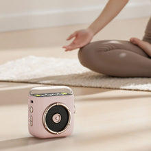 Load image into Gallery viewer, Magnetic Wireless Bluetooth Speaker Sleep Night Light with Back Clip Retro Desktop Clock
