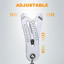 Load image into Gallery viewer, 1PC Portable Precision Thread Size Checker with Keychain Multiple Thread Sizes Quick Identification Professional Measuring Tool for Mechanics