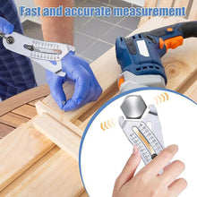 Load image into Gallery viewer, 1PC Portable Precision Thread Size Checker with Keychain Multiple Thread Sizes Quick Identification Professional Measuring Tool for Mechanics