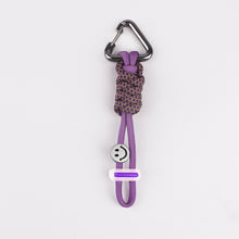 Load image into Gallery viewer, Multi-purpose 7-Core Paracord Lanyard with Hook Handwoven Strap for Outdoor Bags Water Bottles Earphones
