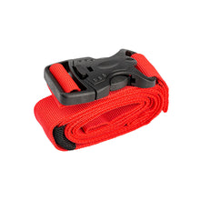 Load image into Gallery viewer, 2PCS 0.6/1/1.5M Adjustable Nylon Binding Straps Outdoor Hiking Backpack Luggage Buckle-Type Fastening Straps