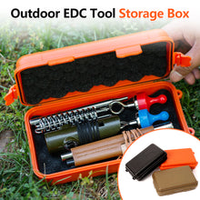 Load image into Gallery viewer, Outdoor EDC Tools Storage Box Pressure-Proof Waterproof Sealed Box Multi-function SOS Wilderness Survival Equipment Box