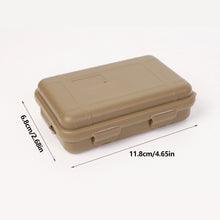 Load image into Gallery viewer, Outdoor EDC Tools Storage Box Pressure-Proof Waterproof Sealed Box Multi-function SOS Wilderness Survival Equipment Box