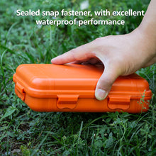 Load image into Gallery viewer, Outdoor EDC Tools Storage Box Pressure-Proof Waterproof Sealed Box Multi-function SOS Wilderness Survival Equipment Box