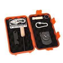 Load image into Gallery viewer, Outdoor EDC Tools Storage Box Pressure-Proof Waterproof Sealed Box Multi-function SOS Wilderness Survival Equipment Box
