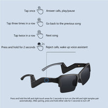 Load image into Gallery viewer, Smart Bluetooth Audio Glasses TWS Open-Ear Stereo Calls Music Headphones Outdoor Driving Cycling Sunglasses