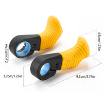 Load image into Gallery viewer, 1 Pair Mountain Bike Thumb Handlebar Multi-Angle Adjustable Ergonomic Sheep Horn Handlebar for 22mm Handlebar Diameter