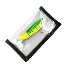 Load image into Gallery viewer, 1PC PVC Transparent Lure Bait Storage Bag Hook and Loop Scratch-resistant Loss-proof Protective Case Fishing Gear Isolation Pouch