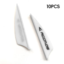 Load image into Gallery viewer, 10PCS 1.75-Inch High-Elastic Plastic Shield Archery Vanes Enhanced Flight Stability Trajectory Correction Bow Arrow Accessories