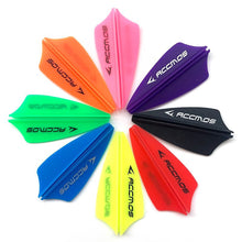 Load image into Gallery viewer, 10PCS 1.75-Inch High-Elastic Plastic Shield Archery Vanes Enhanced Flight Stability Trajectory Correction Bow Arrow Accessories