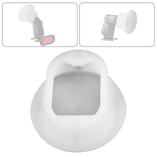 Load image into Gallery viewer, Universal Soft Silicone Camera Flash Light Cover Diffuser Dome Bounce Fit for Godox V860 V850 TT685 TT600 MF12 Photography Accessories