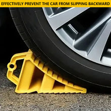 Load image into Gallery viewer, Multipurpose Anti-Slip Car Wheel Chocks RV Wheel Chocks Portable Tire Chocks Wear-Resistant Tire Stopper for Trucks RVs