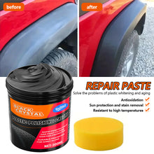 Load image into Gallery viewer, Car Bumper Repair Paste Restores Artificial Leather With Plastic Enhances Black Effect Car Polishing With Refurb Coating