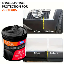 Load image into Gallery viewer, Car Bumper Repair Paste Restores Artificial Leather With Plastic Enhances Black Effect Car Polishing With Refurb Coating
