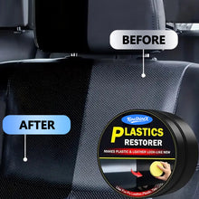 Load image into Gallery viewer, Car Interior Plastic Restorer Polish Panel Renewal Wax Coating Leather Plastic Rubber Repair Auto Reconditioning Cream Care